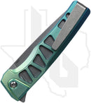 MachineWise Sonora - 1997 - Stonewashed, Diamonds-Skeleton Milling, Aqua Fade Titanium