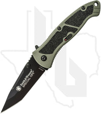 Smith & Wesson Medium Special Ops M.A.G.I.C. SPECM - Green Aluminum, Black