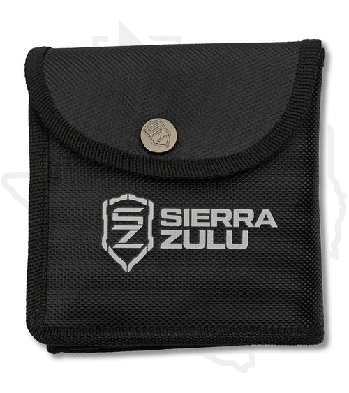 Sierra Zulu 3 Pc Buzzsaw Throwing Star Set SZ-5600 - Stainless Steel, Black/Satin
