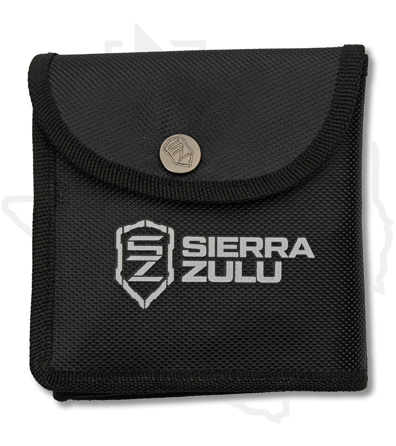 Sierra Zulu 3 Pc Buzzsaw Throwing Star Set SZ-5600 - Stainless Steel, Black/Satin
