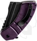 Kansept XL Korvid T1030A4 - Purple G-10, Black TiCN Coated