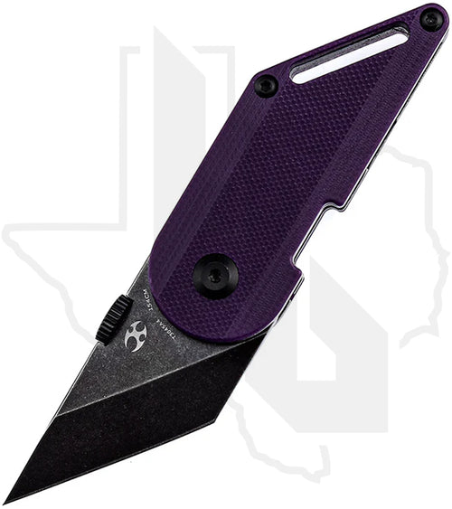 Kansept Dash T3045A4 - Purple G-10, Black Stonewashed