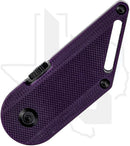 Kansept Dash T3045A4 - Purple G-10, Black Stonewashed