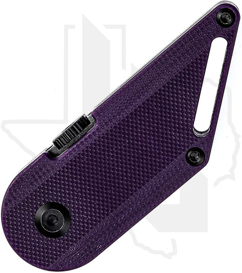 Kansept Dash T3045A4 - Purple G-10, Black Stonewashed