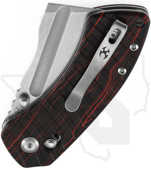 Kansept Korvid V TE2030V6 - Red & Black G-Mascus, Stonewashed