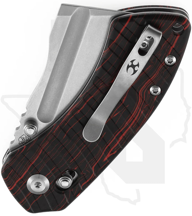 Kansept Korvid V TE2030V6 - Red & Black G-Mascus, Stonewashed