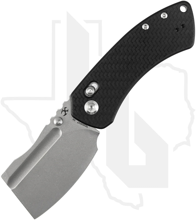 Kansept Korvid V TE2030V7 - Twill Carbon Fiber, G-10, Stonewashed