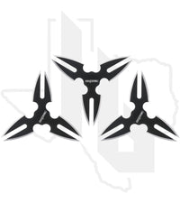 Cold Steel 3 Pc Throwing Stars TH-15STR3PK - Black Oxide