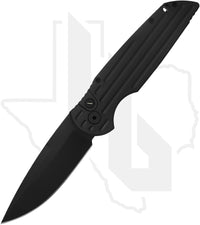 Pro-Tech TR-3 Operator TR-3-SWAT-OPERATOR - Black Groove Textured Aluminum, DLC, Tritium Button