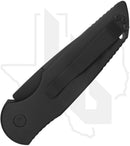Pro-Tech TR-3 Operator TR-3-SWAT-OPERATOR - Black Groove Textured Aluminum, DLC, Tritium Button
