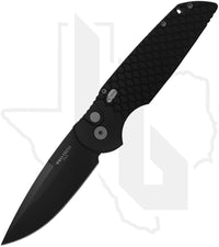 Pro-Tech TR-3 Military Issue TR-3-X1-M - Black Fish Scale Aluminum, DLC