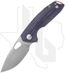 GiantMouse ACE Tribeca TRIBECA-DENIM-MICARTA - Stonewashed, Denim Canvas Micarta