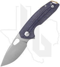 GiantMouse ACE Tribeca TRIBECA-DENIM-MICARTA - Stonewashed, Denim Canvas Micarta
