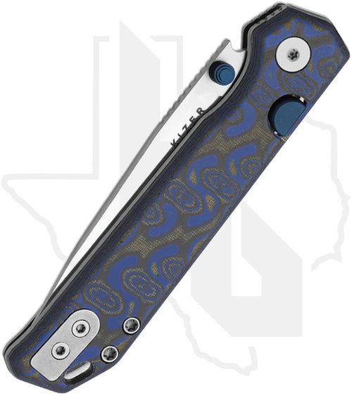 Kizer Begleiter V3458.2BDA1 - Vortex Pattern Micarta, Satin