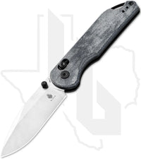 Kizer Assassin V3549A2 - Denim Micarta, Satin