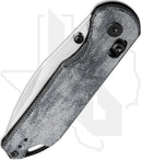 Kizer Assassin V3549A2 - Denim Micarta, Satin