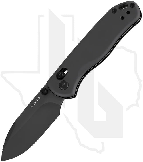 Kizer Drop Bear 2 V3619.2KD2 - Gray Aluminum, Matte DLC