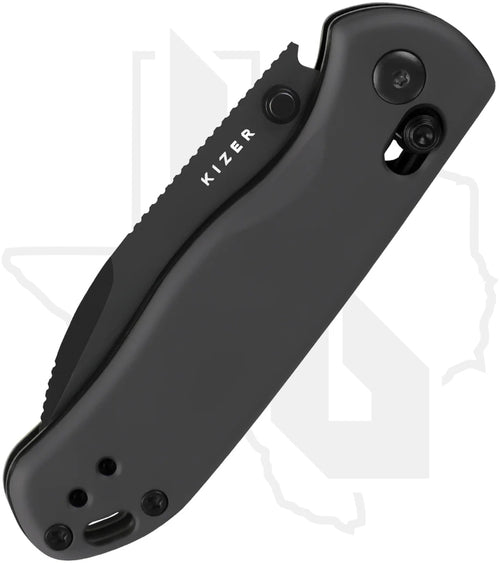 Kizer Drop Bear 2 V3619.2KD2 - Gray Aluminum, Matte DLC