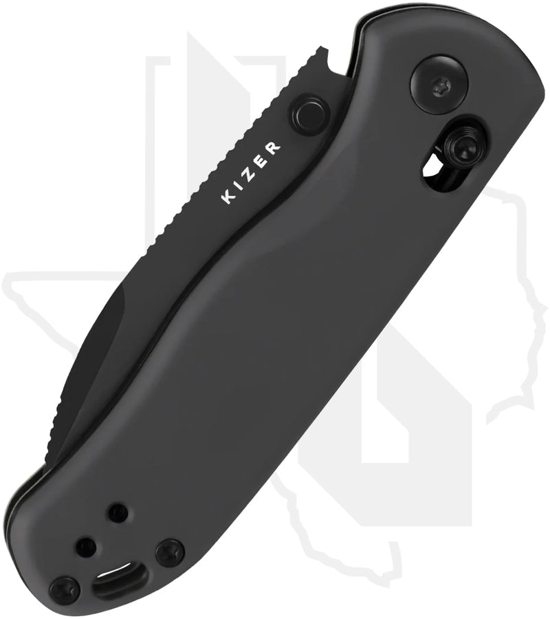 Kizer Drop Bear 2 V3619.2KD2 - Gray Aluminum, Matte DLC