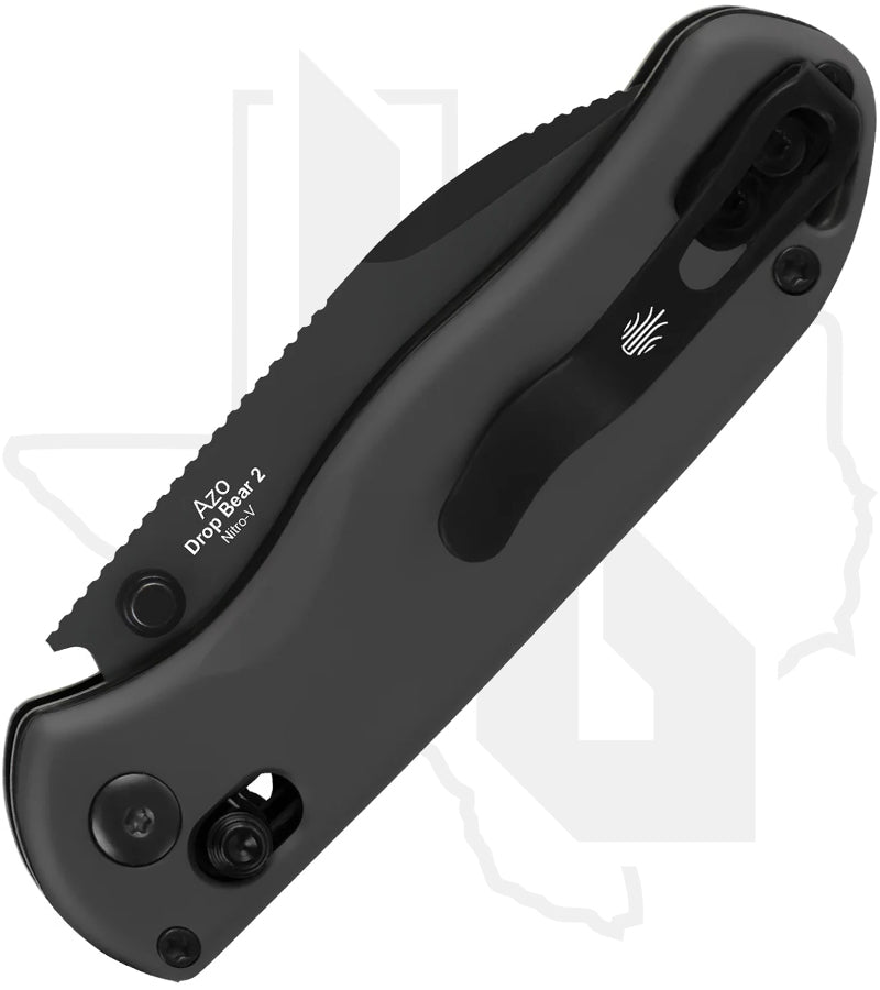 Kizer Drop Bear 2 V3619.2KD2 - Gray Aluminum, Matte DLC