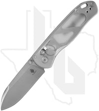 Kizer Drop Bear V3619A1 - Clear Acrylic, Satin