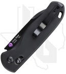Kizer Drop Bear V3619C2 - Black Aluminum, Black