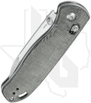 Kizer Drop Bear V3619C3 - Black Micarta, Stonewashed