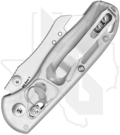 Kizer Uti Bear 1 V3619JA5 - Clear Acrylic, Bead-Blasted
