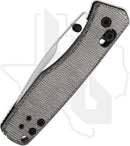 Kizer Aegis V3774A1 - Black Micarta, Satin
