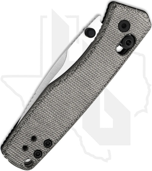 Kizer Aegis V3774A1 - Black Micarta, Satin