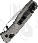 Kizer Aegis V3774A1 - Black Micarta, Satin