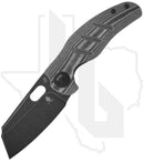 Kizer Sheepdog C01C V4488C1 - Black Micarta, Black Stonewashed