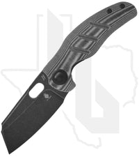 Kizer Sheepdog C01C V4488C1 - Black Micarta, Black Stonewashed