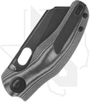Kizer Sheepdog C01C V4488C1 - Black Micarta, Black Stonewashed