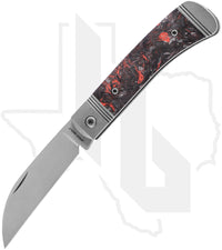 Jack Wolf Knives Venom Jack VENOM-02-FC-DM-RED - Dark Matter Red Fat Carbon