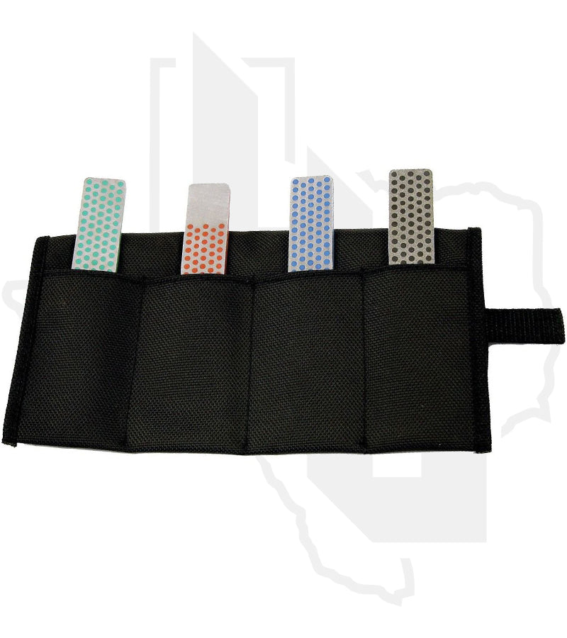 DMT Diamond Sharpeners 4" Diamond Whetstone Kit W4K - Extra Extra Fine