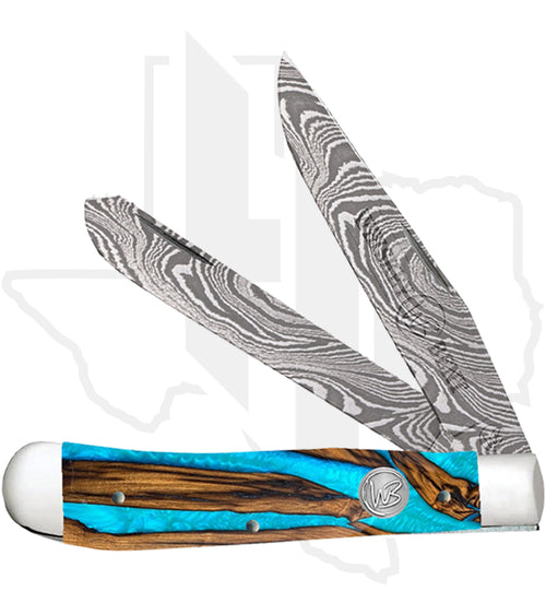 Whiskey Bent Trapper WB11-60 - Spring Branch Acrylic, Damascus
