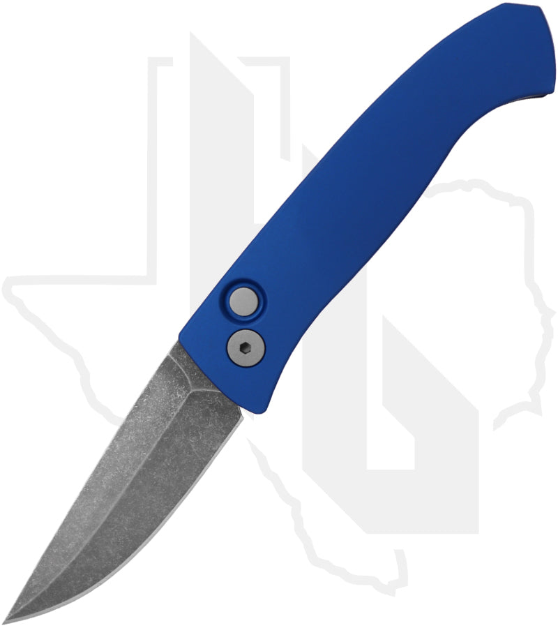 Pro-Tech Brend Classic WB1101-AW-BLUE - Blue Aluminum, Acid Washed