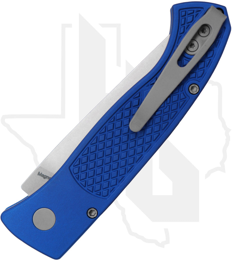 Pro-Tech Brend Classic WB1105-BLUE - Blue Diamond Textured Aluminum, Stonewashed