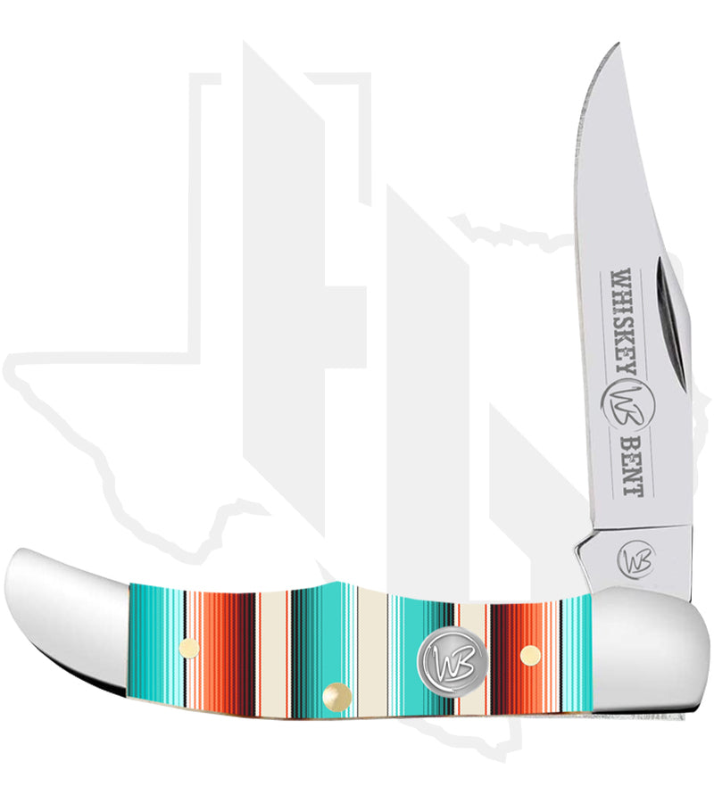 Whiskey Bent Mini Hunter WB14-01 - Serape Coastal Acrylic