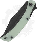 WE Snick WE19022F-4 - Black Titanium, Natural G-10
