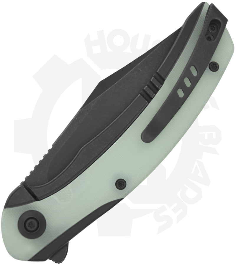 WE Snick WE19022F-4 - Black Titanium, Natural G-10