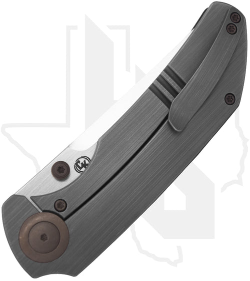 WE Thug XL WE20028E-1 - Titanium, Shredded Carbon Fiber, Satin