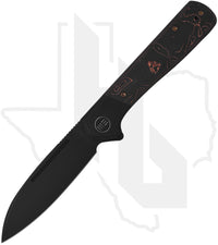 WE Soothsayer WE20050-2 - Titanium, Copper Foil Carbon Fiber Inlay, Black