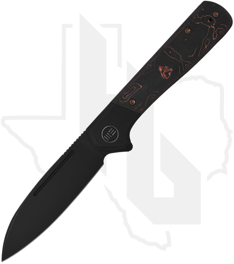 WE Soothsayer WE20050-2 - Titanium, Copper Foil Carbon Fiber Inlay, Black