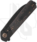 WE Soothsayer WE20050-2 - Titanium, Copper Foil Carbon Fiber Inlay, Black
