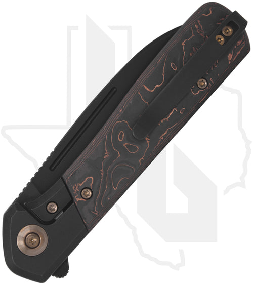 WE Soothsayer WE20050-2 - Titanium, Copper Foil Carbon Fiber Inlay, Black