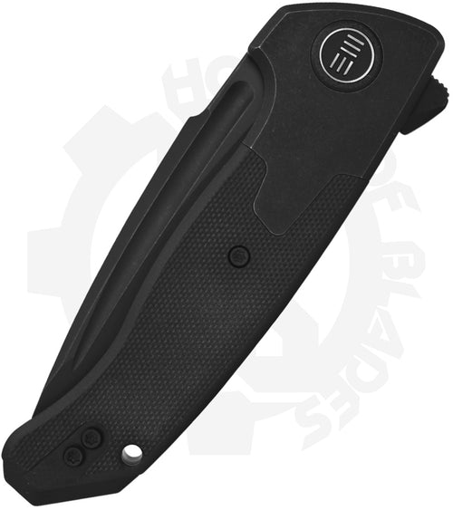 WE Press Check WE20078A-1 - Black, Titanium, G-10