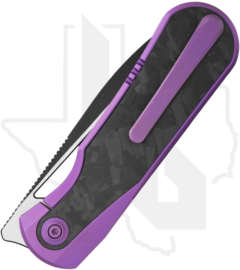 WE Baloo WE21033-3 - Shredded Carbon Fiber Inlay, Black