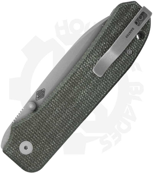 WE Big Banter WE21045-2 - Green Canvas Micarta